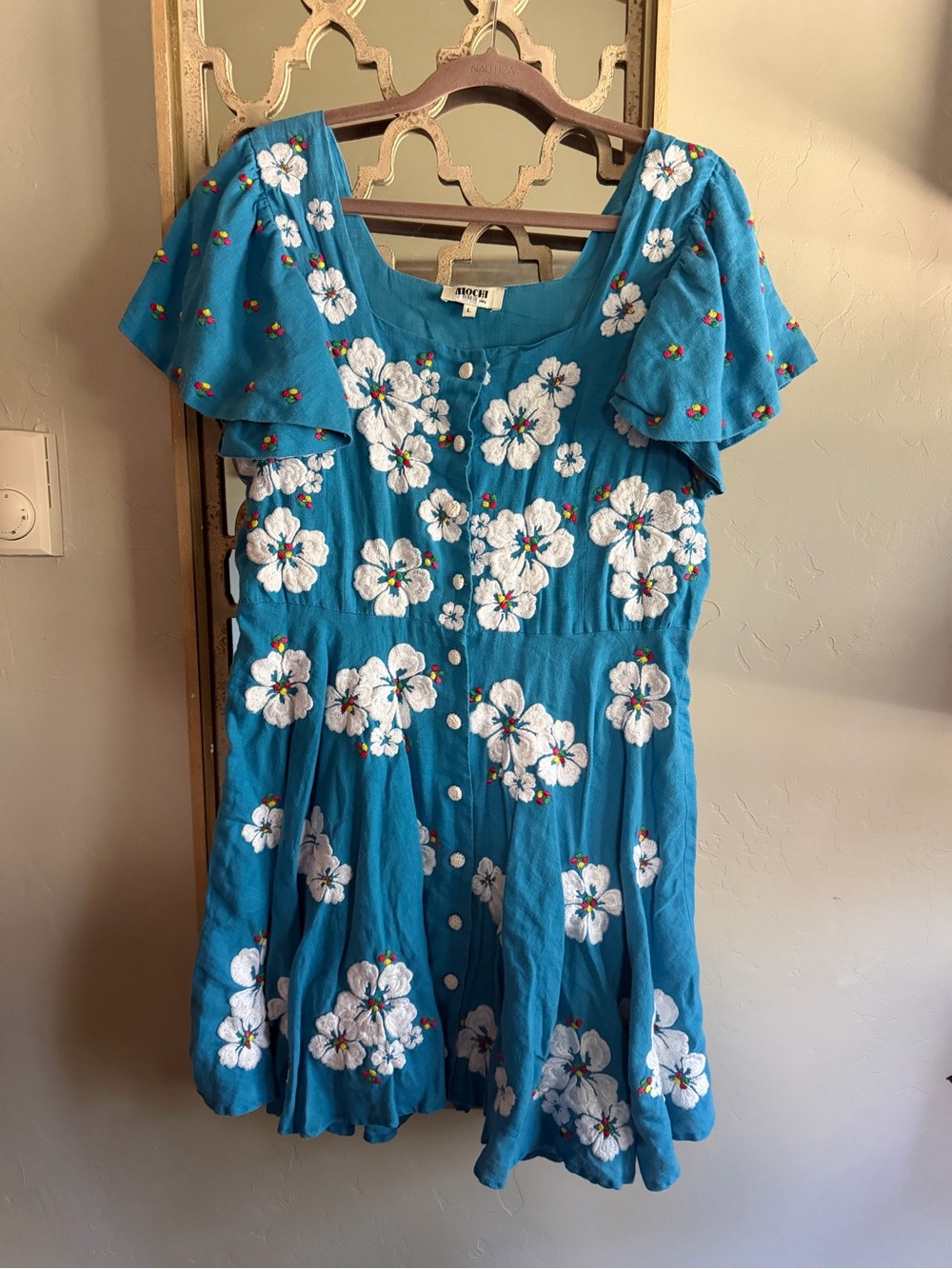 Mochi embroidery dress